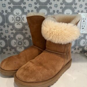 UGG Tan Sheepskin Boots